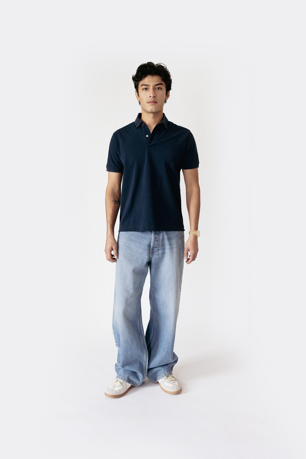 Highland Polo In Navy