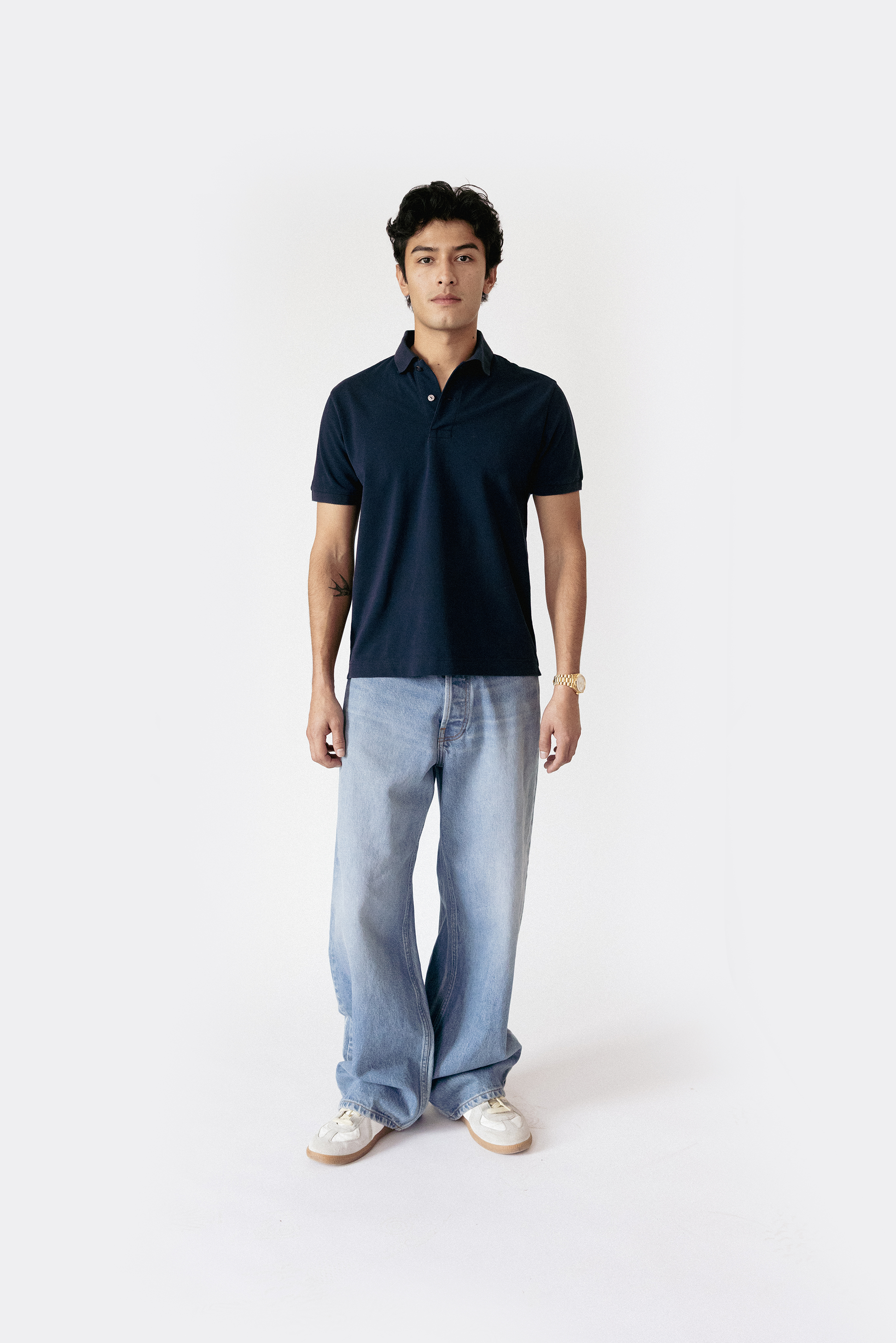 Highland Polo In Navy