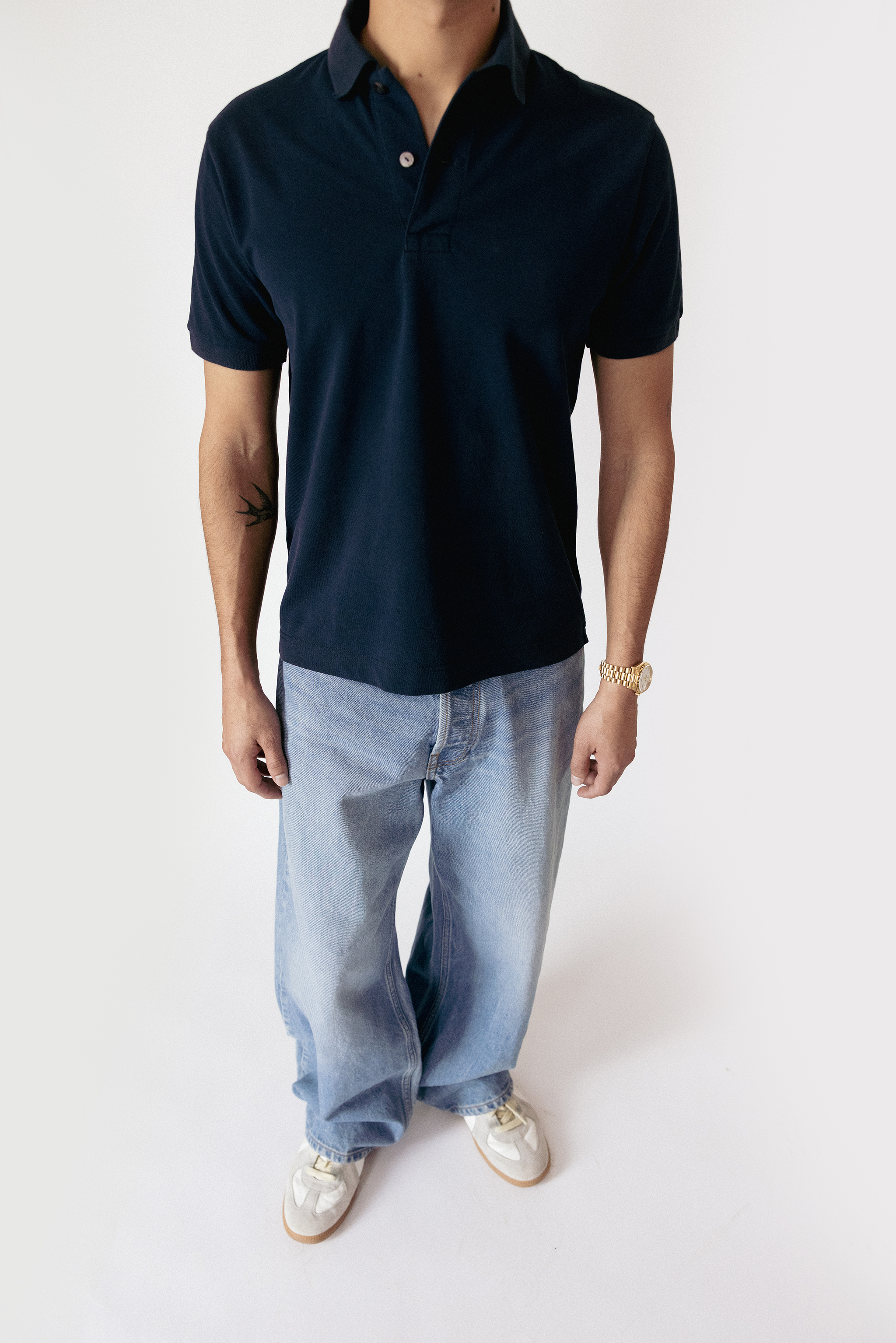 Highland Polo In Navy