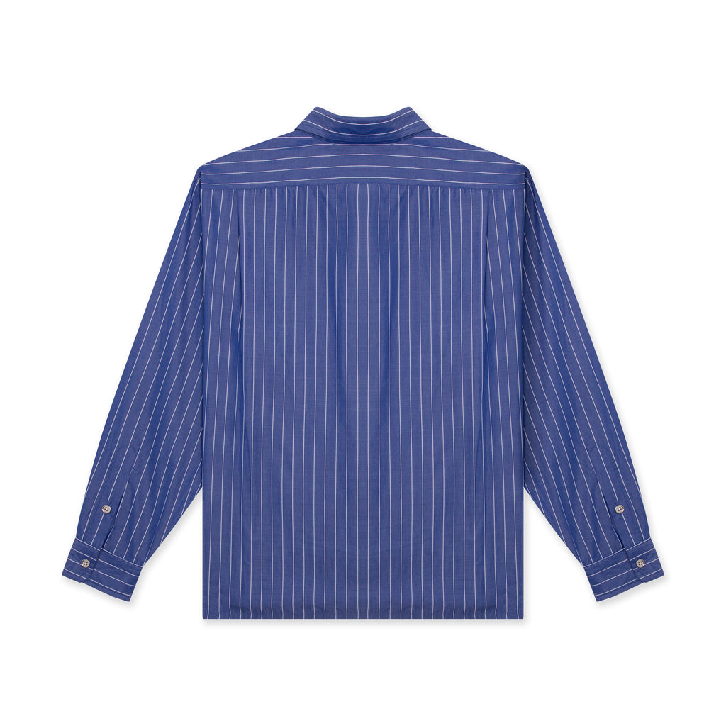 Boxy Dress Shirt In French Blue