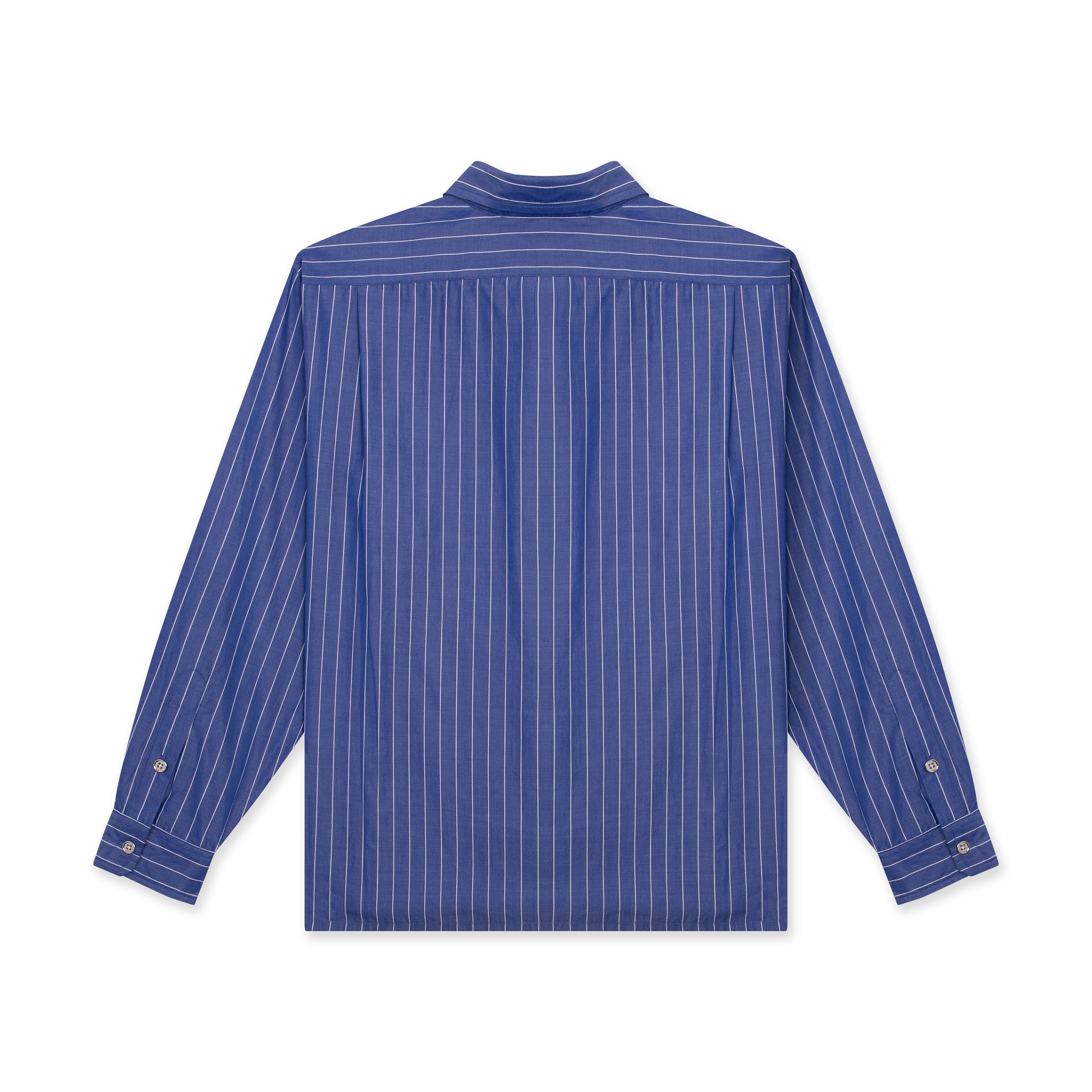 Boxy Dress Shirt In French Blue