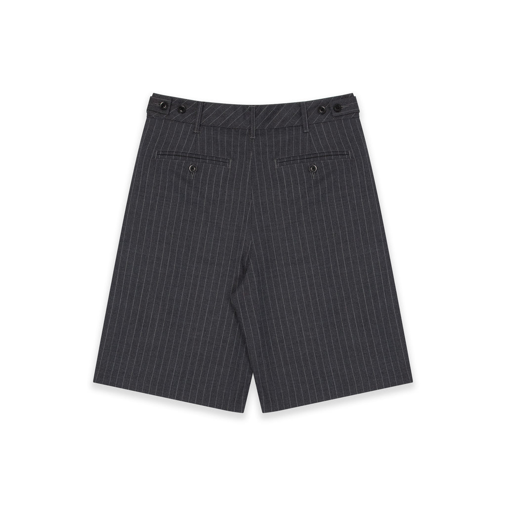 Pleaded Trouser Short In Grey
