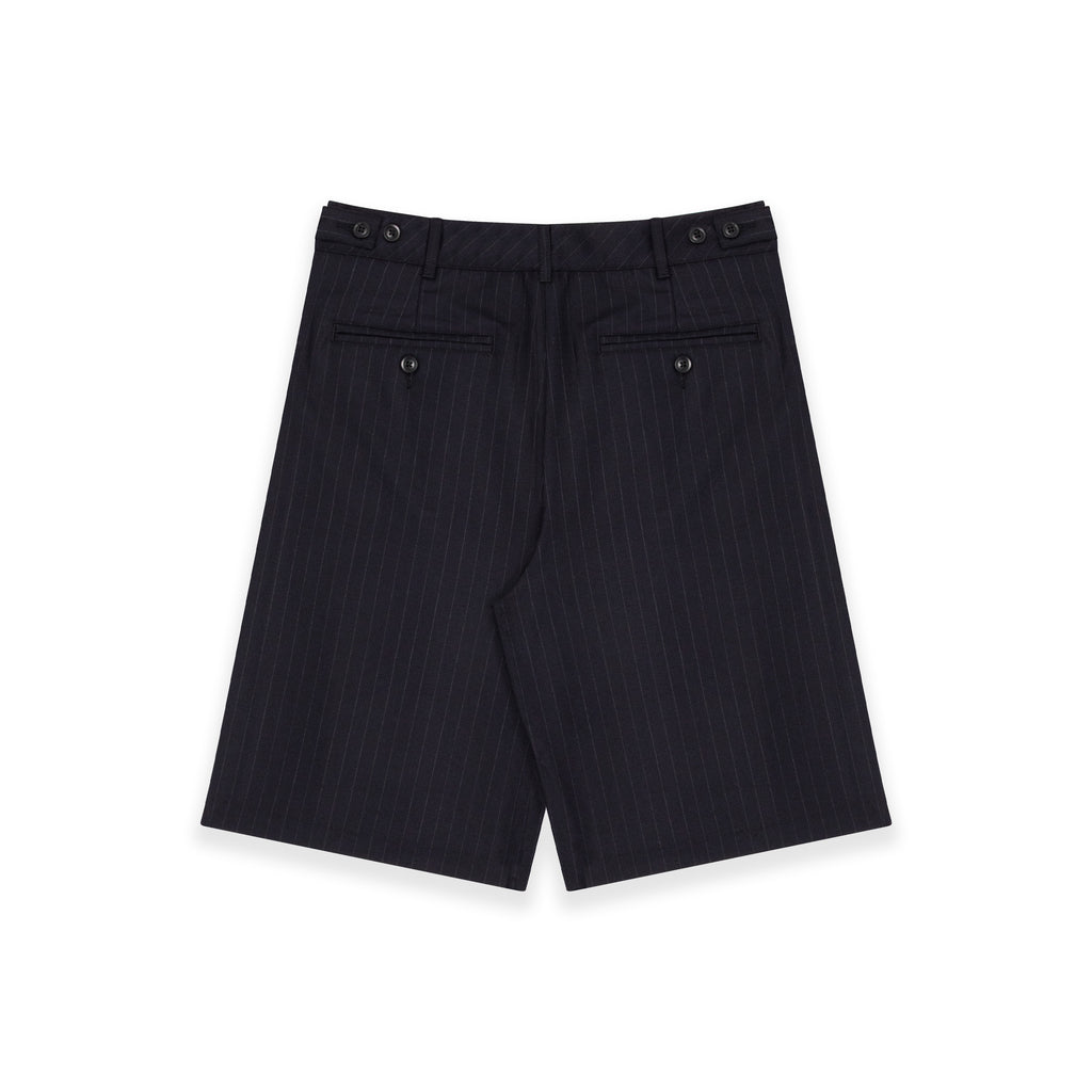 Pleaded Trouser Short In Navy